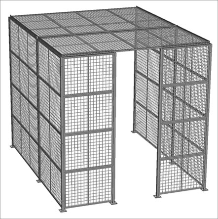Wire Partitions | Material Handling | Atlantic Installation