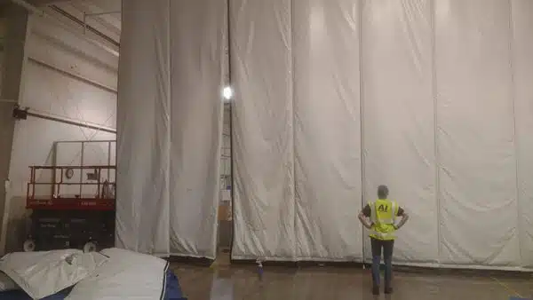 Industrial Curtains | Material Handling | Atlantic Installation